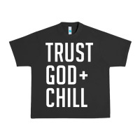 Pigment Black trust god and chill tee vintage pullover hoodie Urban Heavy Tee - linhVisuals