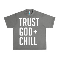 Tornado trust god and chill tee vintage pullover hoodie Urban Heavy Tee - linhVisuals
