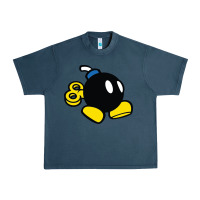 Midnight Navy bomb Urban Heavy Tee - linhVisuals