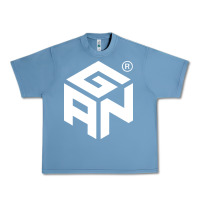 Pebble Blue Gancube Urban Heavy Tee - linhVisuals