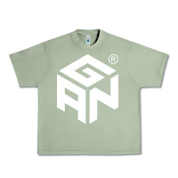 Oil Green Gancube Urban Heavy Tee - linhVisuals