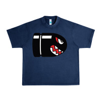 Navy bullet bill Urban Heavy Tee - linhVisuals