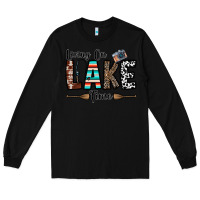 Black living on lake time Long Sleeve Tee - CowhideDigitalArt
