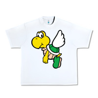 White koopa troopa Urban Heavy Tee - linhVisuals