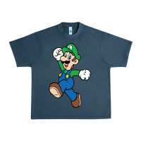 Midnight Navy luigi Urban Heavy Tee - linhVisuals