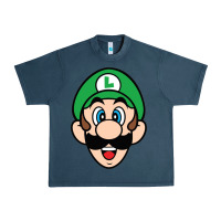 Midnight Navy luigi Urban Heavy Tee - linhVisuals