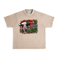 French Oak merry christmas cow Urban Heavy Tee - CowhideDigitalArt