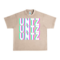 French Oak untz untz untz techno dubstep riddim raver dj party t shirt Urban Heavy Tee - linhVisuals