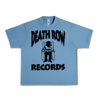 Pebble Blue death row record Urban Heavy Tee - linhVisuals