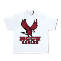 White nccu eagles Urban Heavy Tee - linhVisuals