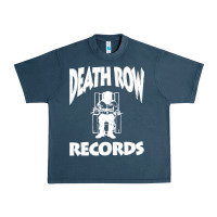 Midnight Navy death row record Urban Heavy Tee - linhVisuals
