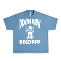 Pebble Blue death row record Urban Heavy Tee - linhVisuals