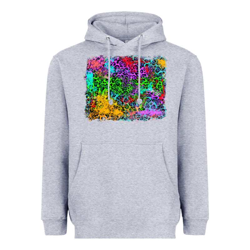 Colorful Leopard Background Heavyweight Hoodie by RanaPortraitStore | Teevron