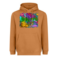 Meerkat colorful leopard background Heavyweight Hoodie - RanaPortraitStore