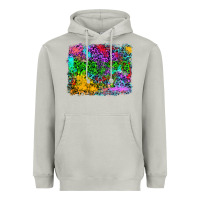 Moon Dust colorful leopard background Heavyweight Hoodie - RanaPortraitStore