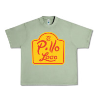 Oil Green el pollo loco Urban Heavy Tee - linhVisuals