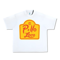 White el pollo loco Urban Heavy Tee - linhVisuals