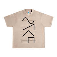 French Oak vintage analog synthesizer techno waveform   synth nerd raglan basebal Urban Heavy Tee - linhVisuals
