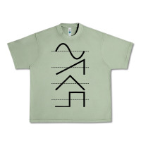 Oil Green vintage analog synthesizer techno waveform   synth nerd raglan basebal Urban Heavy Tee - linhVisuals