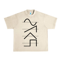 Sandshell vintage analog synthesizer techno waveform   synth nerd raglan basebal Urban Heavy Tee - linhVisuals