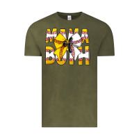 Vintage Olive Mama Of Both Vintage Tee - CowhideDigitalArt