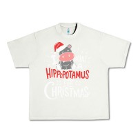 Pistachio i want hippopotamus for christmas hippo xmas gift Urban Heavy Tee - linhVisuals