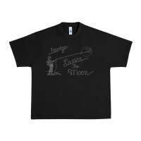 Black george lassos the moon   its a wonderful life Urban Heavy Tee - linhVisuals