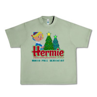 Oil Green hermie the elf dentistry    rudolph the red nosed reindeer Urban Heavy Tee - linhVisuals