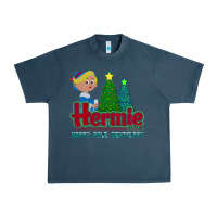Midnight Navy hermie the elf dentistry    rudolph the red nosed reindeer Urban Heavy Tee - linhVisuals