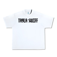 White tayla las culturistas Urban Heavy Tee - linhVisuals