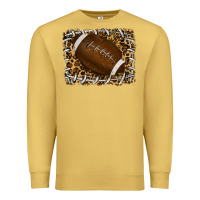 Antique Gold leopard american football backround Premium Sweatshirt - RanaPortraitStore