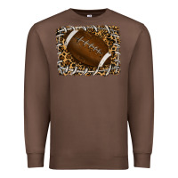 Chestnut leopard american football backround Premium Sweatshirt - RanaPortraitStore