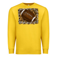 Lemon leopard american football backround Premium Sweatshirt - RanaPortraitStore