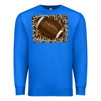True Royal leopard american football backround Premium Sweatshirt - RanaPortraitStore