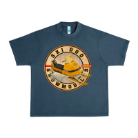 Midnight Navy ski doo vintage snowmobiles Urban Heavy Tee - linhVisuals