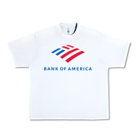 White bank of america Urban Heavy Tee - linhVisuals