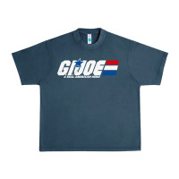 Midnight Navy distressed army green gi joe Urban Heavy Tee - linhVisuals