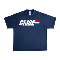 Navy distressed army green gi joe Urban Heavy Tee - linhVisuals