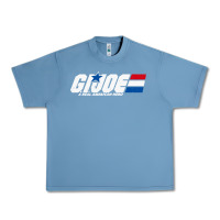 Pebble Blue distressed army green gi joe Urban Heavy Tee - linhVisuals
