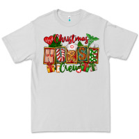 Dove Grey Christmas Nurse Crew Premium Tee - FaDigitalArtStudio