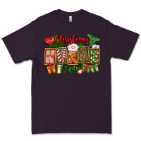 Plum Christmas Nurse Crew Premium Tee - FaDigitalArtStudio