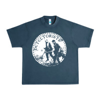 Midnight Navy detectorists Urban Heavy Tee - linhVisuals