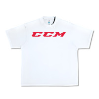 White c c m hockey Urban Heavy Tee - linhVisuals