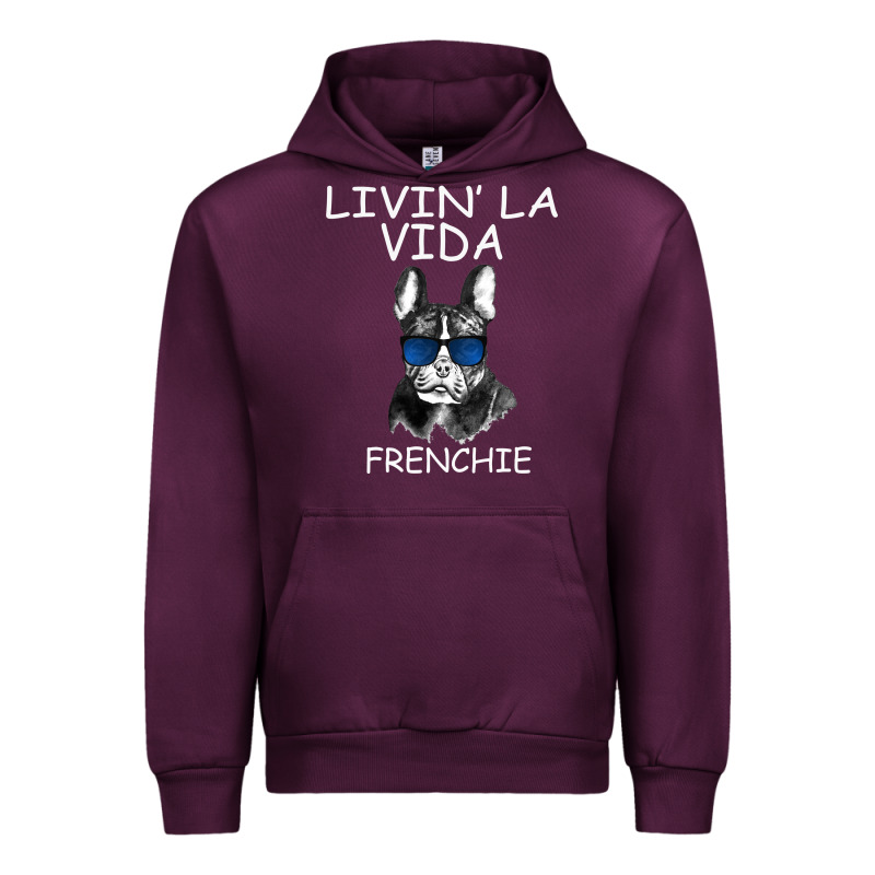 Livin' La Vida Frenchie Urban Hoodie by Bettercallsaul | Teevron