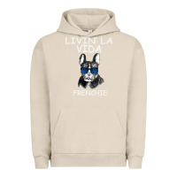 Pigment French Oak Livin' la vida Frenchie Urban Hoodie - Bettercallsaul