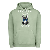 Pigment Oil Green Livin' la vida Frenchie Urban Hoodie - Bettercallsaul