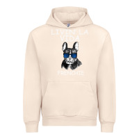 Sandshell Livin' la vida Frenchie Urban Hoodie - Bettercallsaul