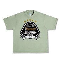 Oil Green suitable-tp-mazembe-worn Urban Heavy Tee - linhVisuals