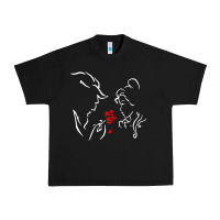 Black beauty the beast love Urban Heavy Tee - linhVisuals