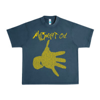 Midnight Navy Midnight Oil colour Urban Heavy Tee - linhVisuals